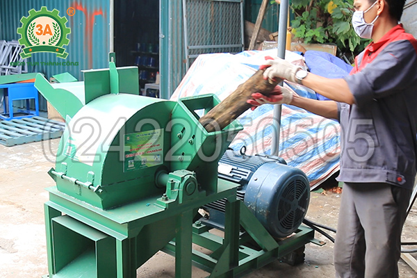Máy băm gỗ 3A55Kw băm đa dạng nguyên liệu
