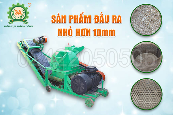 Máy băm gỗ băng tải 3A45Kw