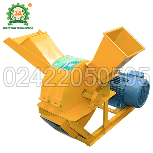 Máy băm gỗ, xơ dừa tươi 3A15Kw