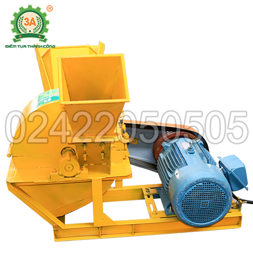 Máy băm gỗ, xơ dừa tươi 3A15Kw