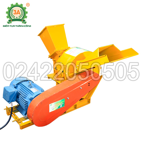Máy băm gỗ, xơ dừa tươi 3A15Kw