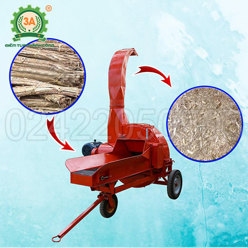 Máy băm rác ván bóc, vỏ cây 3A 9Z9A