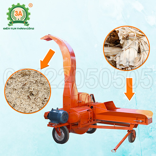 Máy băm rác ván bóc, vỏ cây 3A 9Z9A