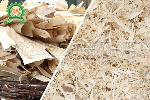 Máy băm rác ván bóc, vỏ cây 3A55Kw (10)