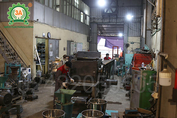 Máy băm rác ván bóc, vỏ cây 3A55Kw (20)