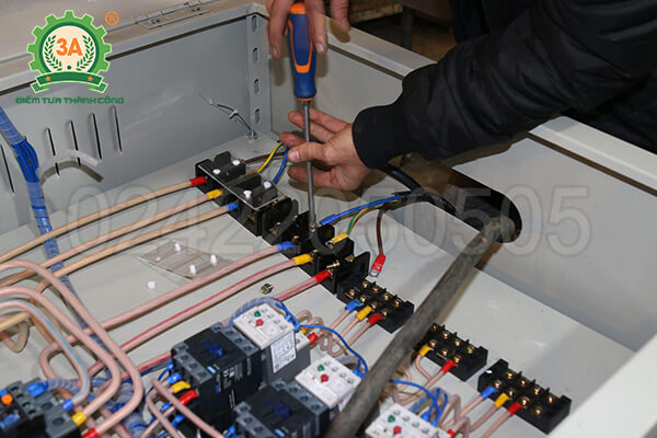 Máy băm rác ván bóc, vỏ cây 3A55Kw (22)