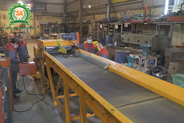 Máy băm rác ván bóc, vỏ cây 3A55Kw (38)