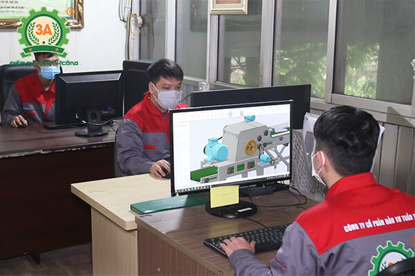 Máy băm rác ván bóc, vỏ cây 3A55Kw (42)