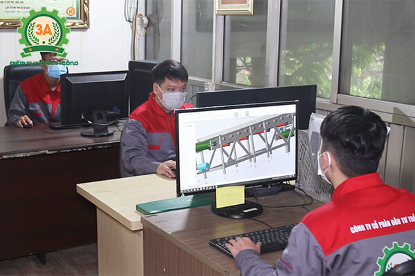 Máy băm rác ván bóc, vỏ cây 3A55Kw (43)