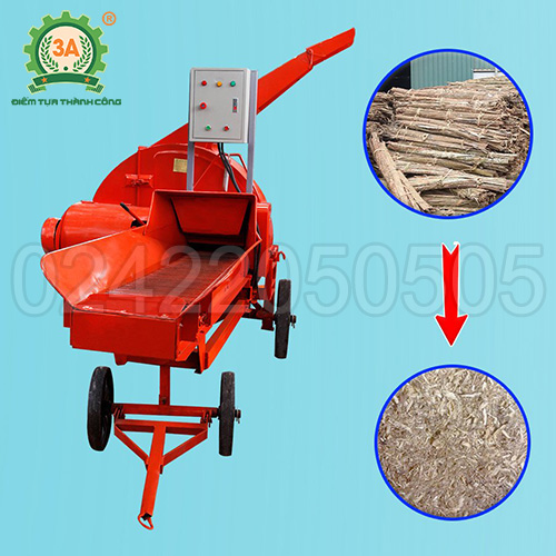 Máy băm rác ván lạng, vỏ cây 3A 9RC-130