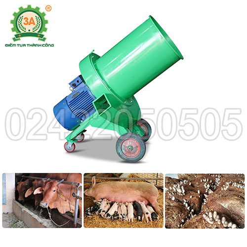 Máy băm rơm 3A22kW