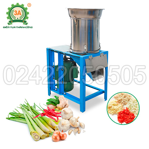 Máy băm sả, ớt, hành, tỏi 3A2,2Kw
