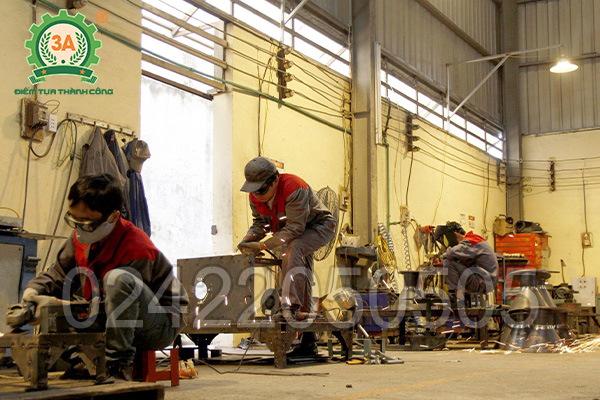 chế tạo Máy băm thân cây lạc 2 buồng 3A3Kw số lượng lớn