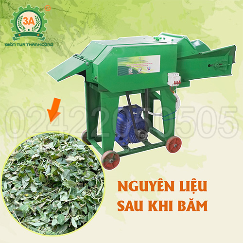 Máy băm cây lạc 3A đa năng 3Kw