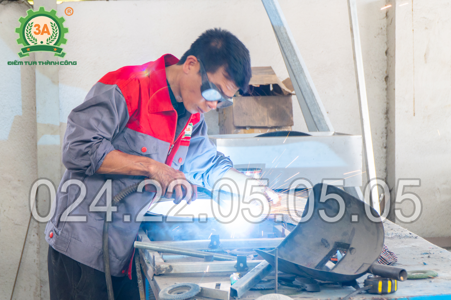 Máy băm xơ dừa 3A4kW