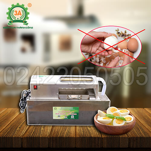 Những thiết bị nhà bếp thông minh và siêu tiện lợi của 3A - Máy bóc vỏ trứng cút 3A40W