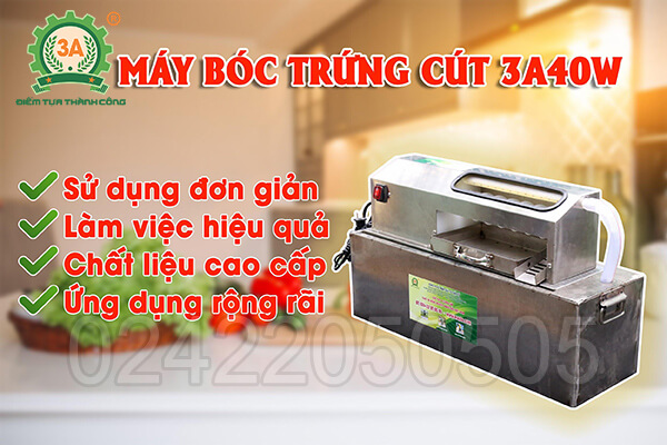 Máy bóc trứng cút 3A40W (12)