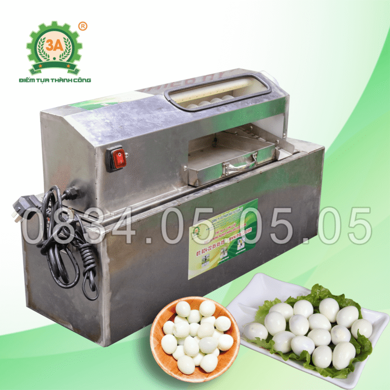 Máy bóc trứng cút 3A40W