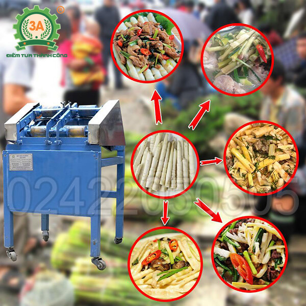 Máy bóc vỏ măng trúc 3A0,75Kw (02)