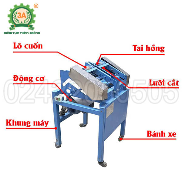 Máy bóc vỏ măng trúc 3A0,75Kw (06)