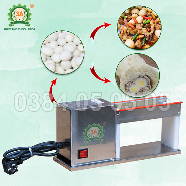 may-boc-vo-trung-cut-inox-3a Máy bóc vỏ trứng cút