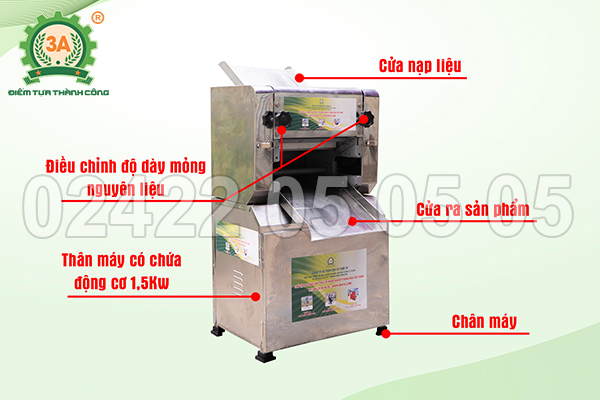 Máy cán bột mỳ