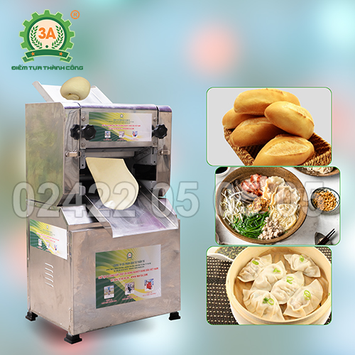 Máy cán bột mỳ 3A1,5Kw