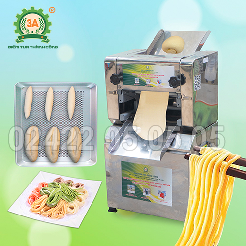 Máy cán bột mỳ 3A1,5Kw