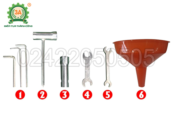 Phụ kiện của máy cắt cỏ cầm tay 3A
