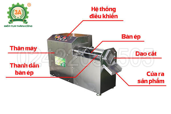 Máy cắt cùi bưởi hạt lựu làm chè 3A370W (12)