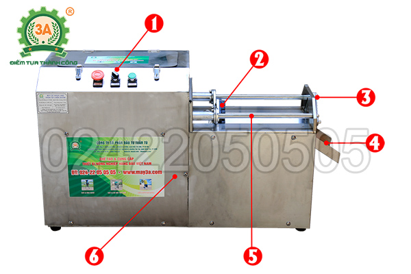 Máy cắt khoai lang, khoai tây chiên 3A370W (15)