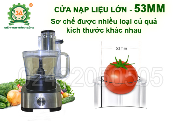 Máy cắt rau củ quả đa chức năng 3A600W (11)