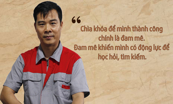 Nhà sáng chế ra máy chế biến thức ăn chăn nuôi 3A2,2Kw phễu tròn - Nguyễn Hải Châu