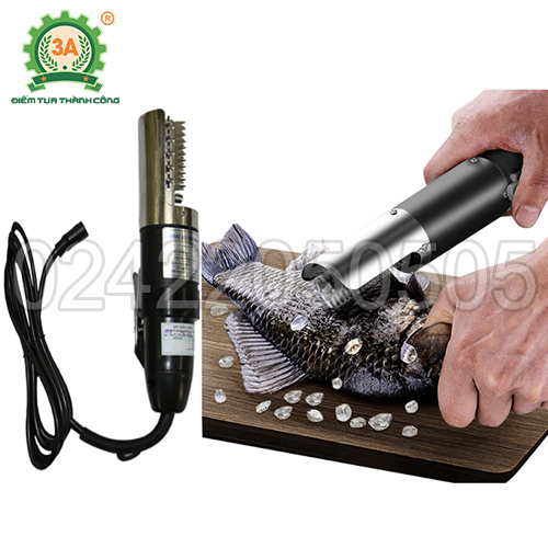 Máy đánh vảy cá 3A96W (chạy điện)