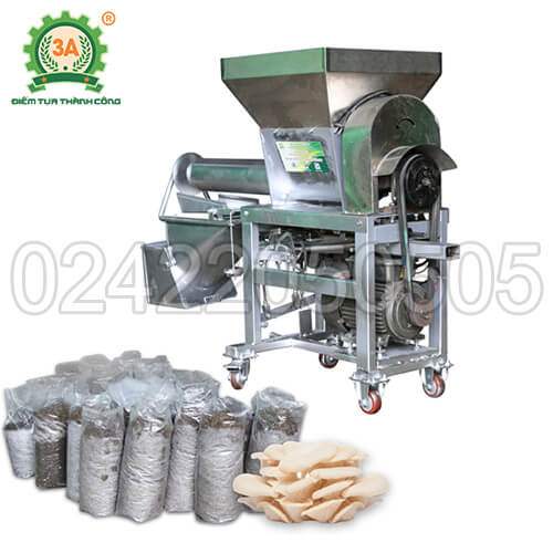Máy đóng bịch nấm 3A2,2Kw