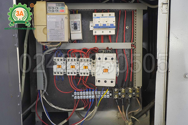 Tủ điện Máy ép cám viên nổi cho cá 3A15Kw