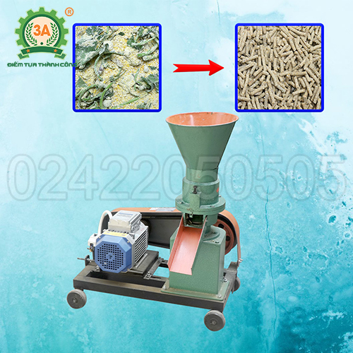 Máy ép cám viên 1 pha 3A3kw