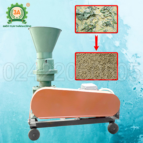 Máy ép cám viên 1 pha 3A3kw