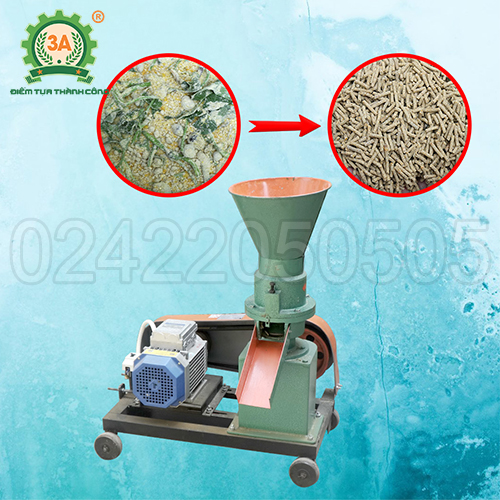 Máy ép cám viên 1 pha 3A3kw