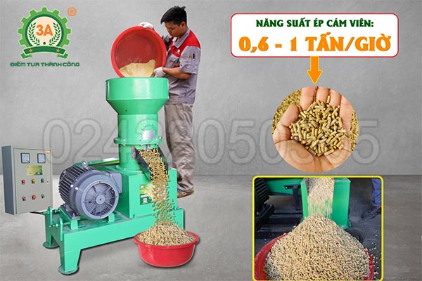 Máy ép cám viên công nghiệp 3A37kW (08)