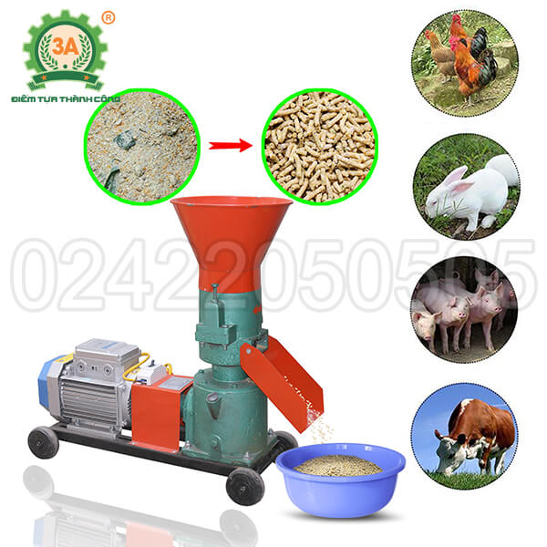 Máy ép cám viên gia đình 3A3,5Kw