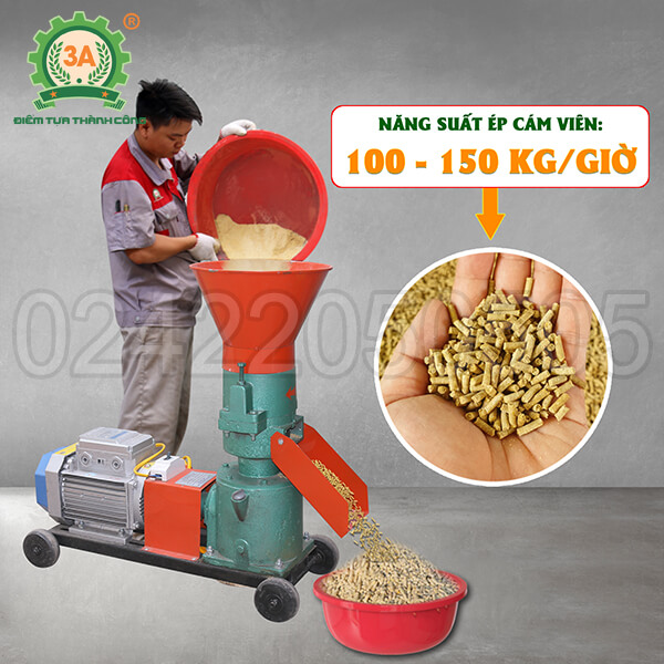 Máy ép cám viên gia đình 3A3,5Kw (04)