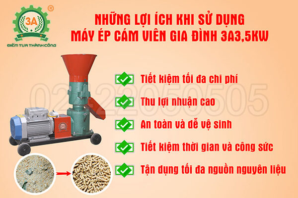 Máy ép cám viên gia đình 3A3,5Kw (21)