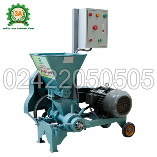 Máy ép cám viên nổi 3A7,5Kw (cấp liệu bán tự động)