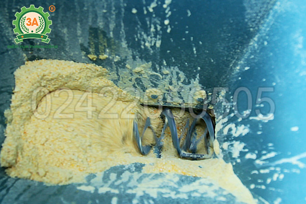 Máy ép cám viên nổi 3A15Kw (cấp liệu bán tự động)