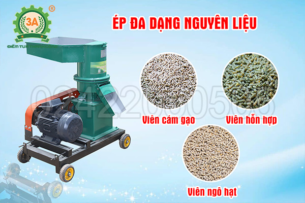 Máy có thể ép được những loại nguyên liệu nào?