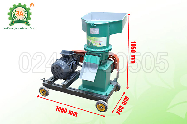 Máy ép cám viên cho gà 3A