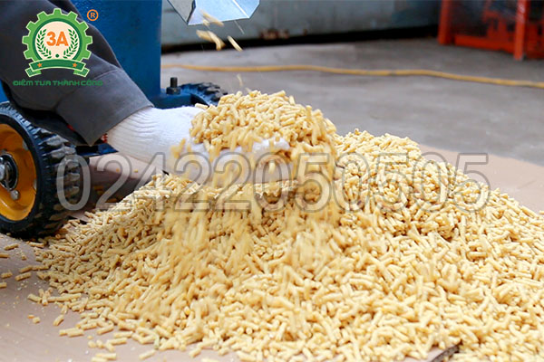 Cám viên cho ngỗng sư tử