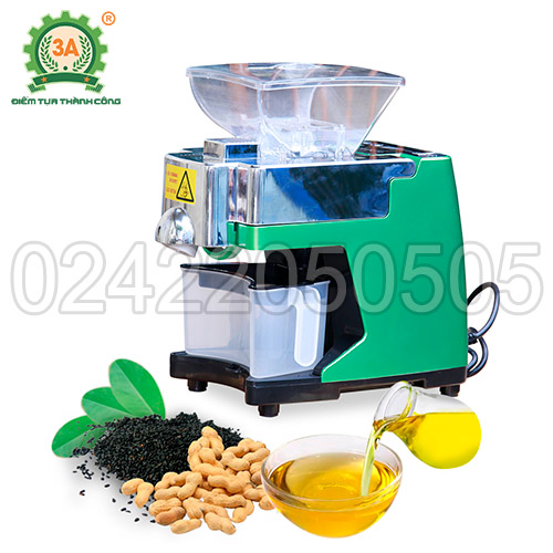Máy ép dầu lạc vừng thông minh 3A