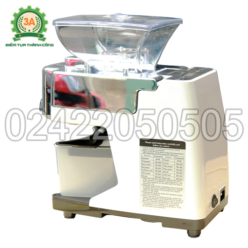 Máy ép dầu lạc vừng thông minh 3A